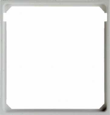 Hager Pierścień oddzielający do płytki centralnej śnieżnobiały połysk - 11098989