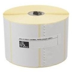 Label, Paper, 102x51mm; Thermal Transfer, Z-PERFORM 1000T, Uncoated, Permanent Adhesive, 25mm Core