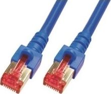 Mcab RJ45, kat. 6, S/FTP, 0.5m, niebieski (3260)