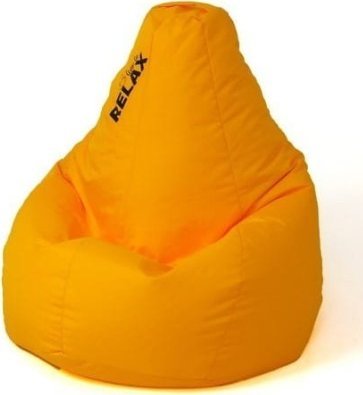 Go Gift Pufa worek sako GRUSZA żółty L 105x80