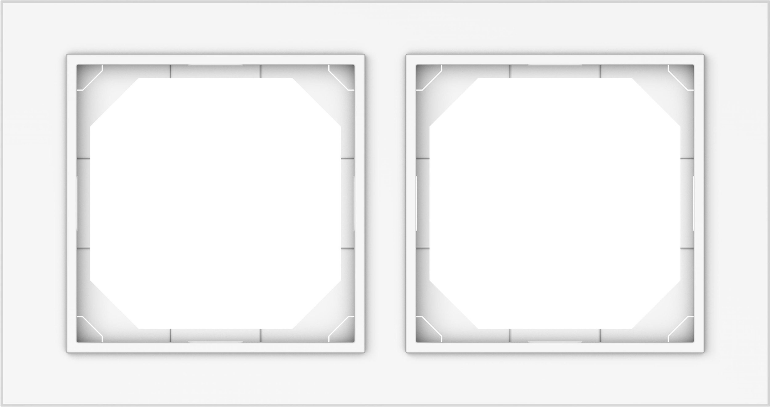 FRAME 2PL. WHITE R02 QR 1000 FIT LINE