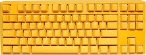 Klawiatura Ducky Ducky One 3 Yellow TKL Gaming Keyboard, RGB LED - MX-Silent-Red (US)