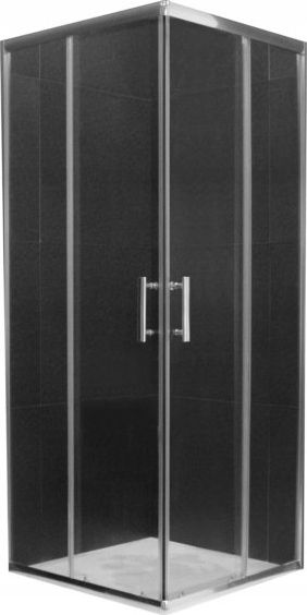 Mexen Rio kabina prysznicowa kwadratowa 80 x 80 cm, transparent, chrom (860-080-080-01-00)