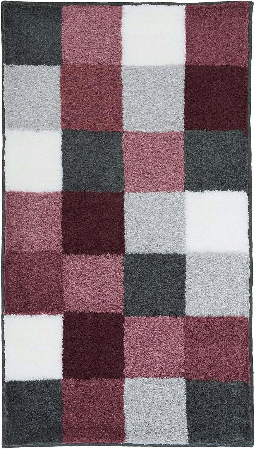 Kleine Wolke Dywanik łazienkowy 60x60cm bordowy (5426407382)