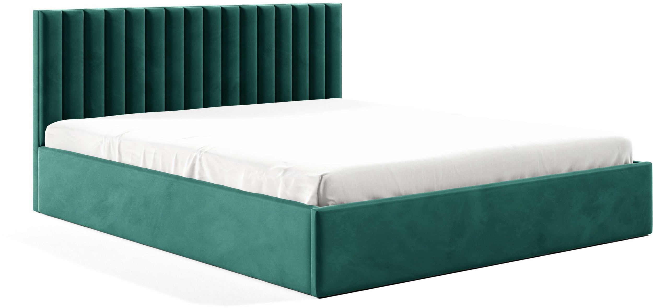 Łóżko FAME II 200x200 POJEMNIK+METALOWY STELAŻ riviera 38