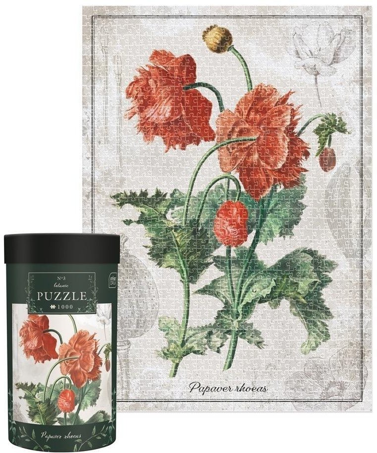 Puzzle 1000 Botanic Poppy