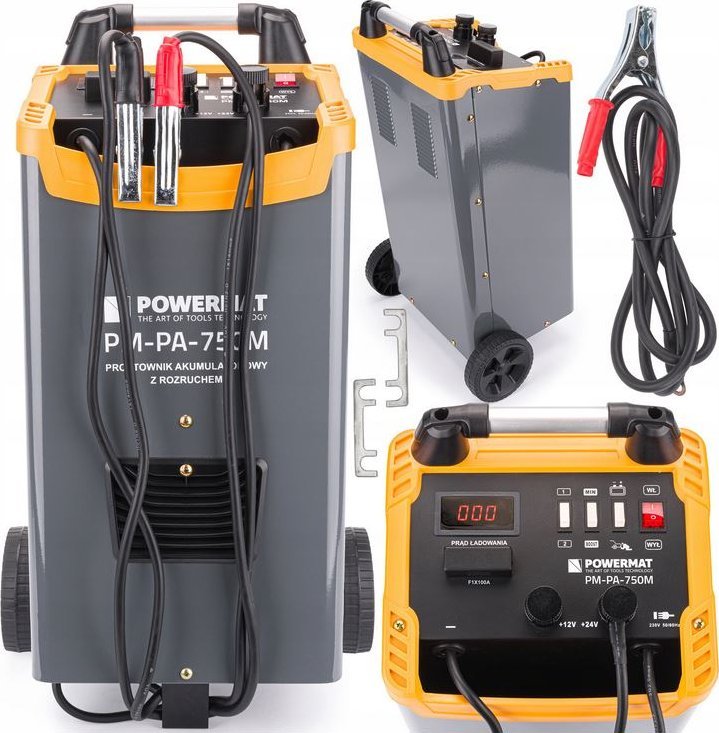 Powermat Prostownik AKUMULATOROWY Z Rozruchem 700A 12/24V