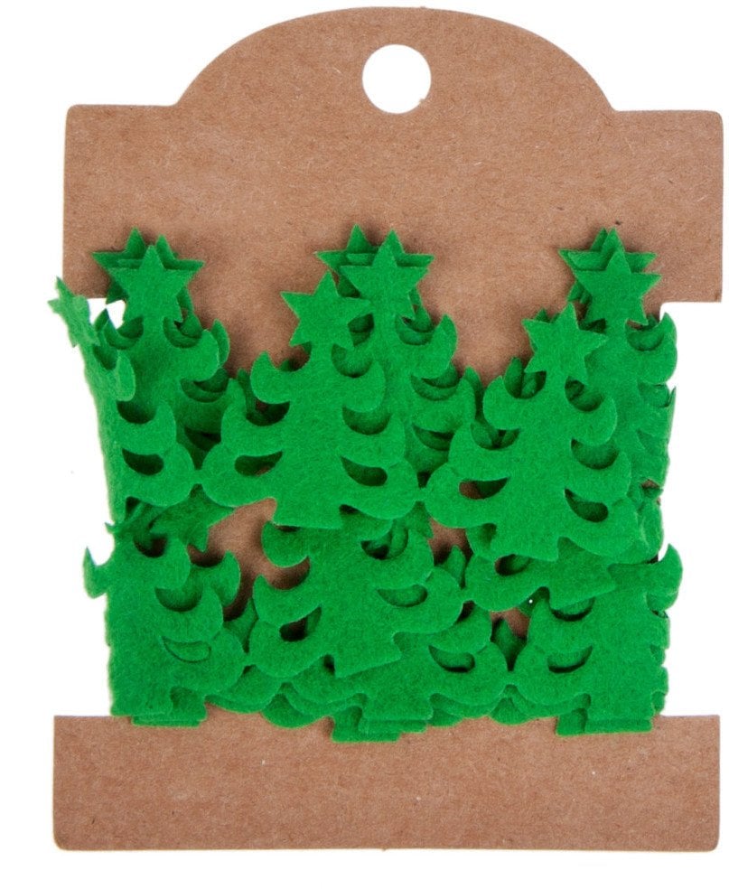 Craft with Fun CF OZDOBA BN TASMA FILC CHOINKA Z 2M/3CM 12/288