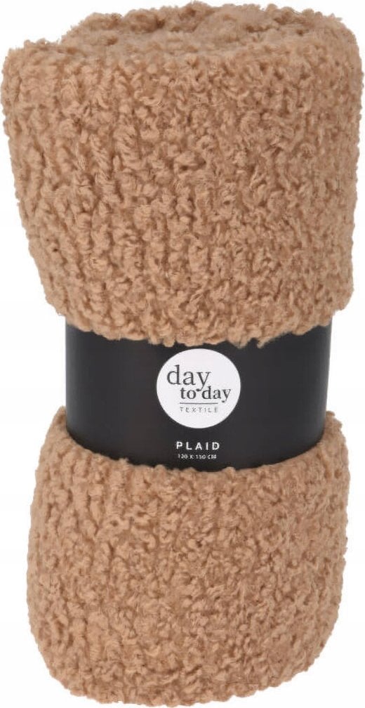 Home Styling Collection Gruby koc boucle TEDDY, 150 x 120 cm