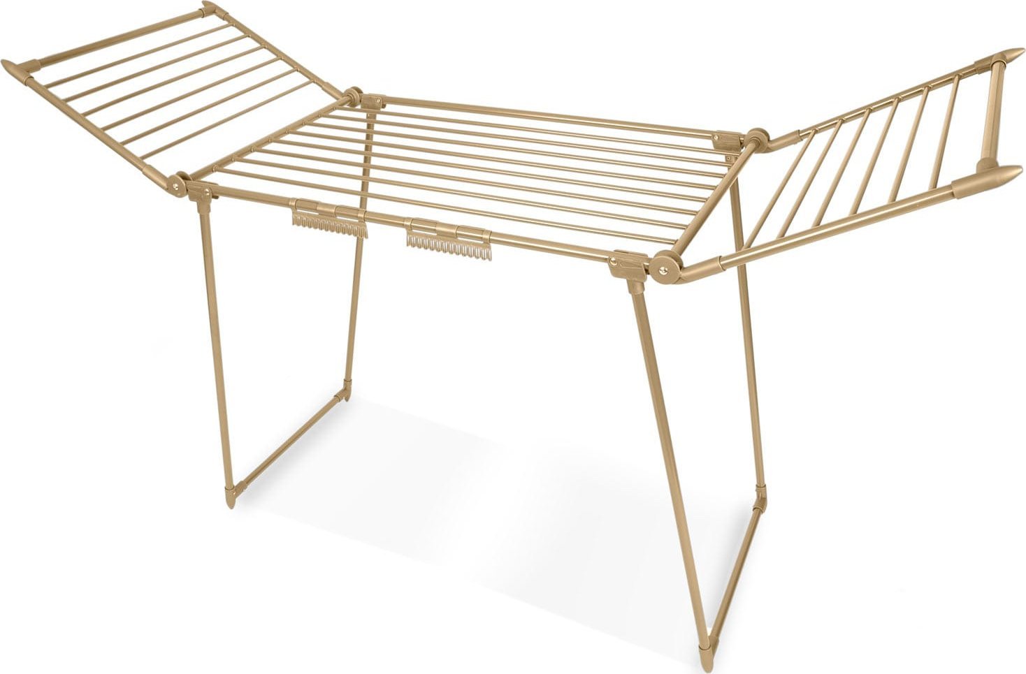 Suszarka na pranie Massido Suszarka na pranie stojąca rozkładana Debora złota19 mb