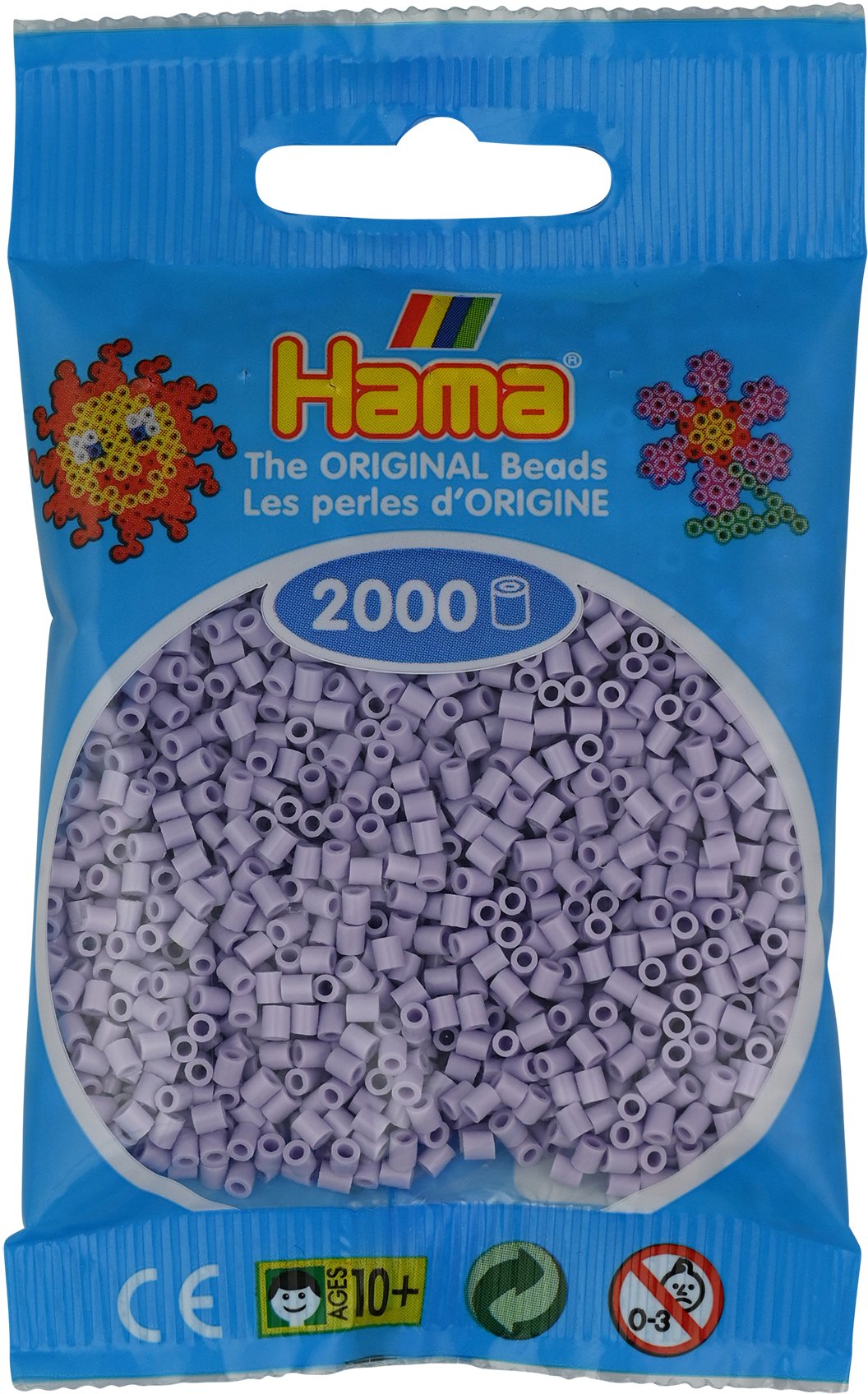 Hama mini beads 2000 pcs. light lavender