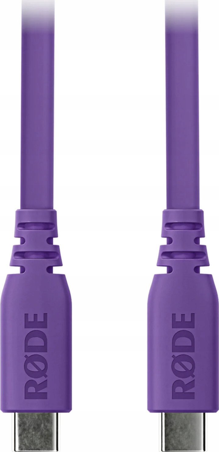 Kabel USB Rode USB-C - USB-C 1.5 m Fioletowy (85189000)