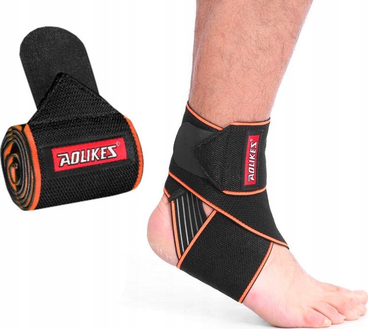 AOLIKES STABILIZATOR KOSTKI STOPY ORTEZA STAWU SKOKOWEGO OPASKA NA KOSTKĘ TAŚMA