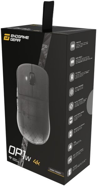 Endgame Gear OP1w 4k Wireless Gaming Maus, kabellos - Dark Frost