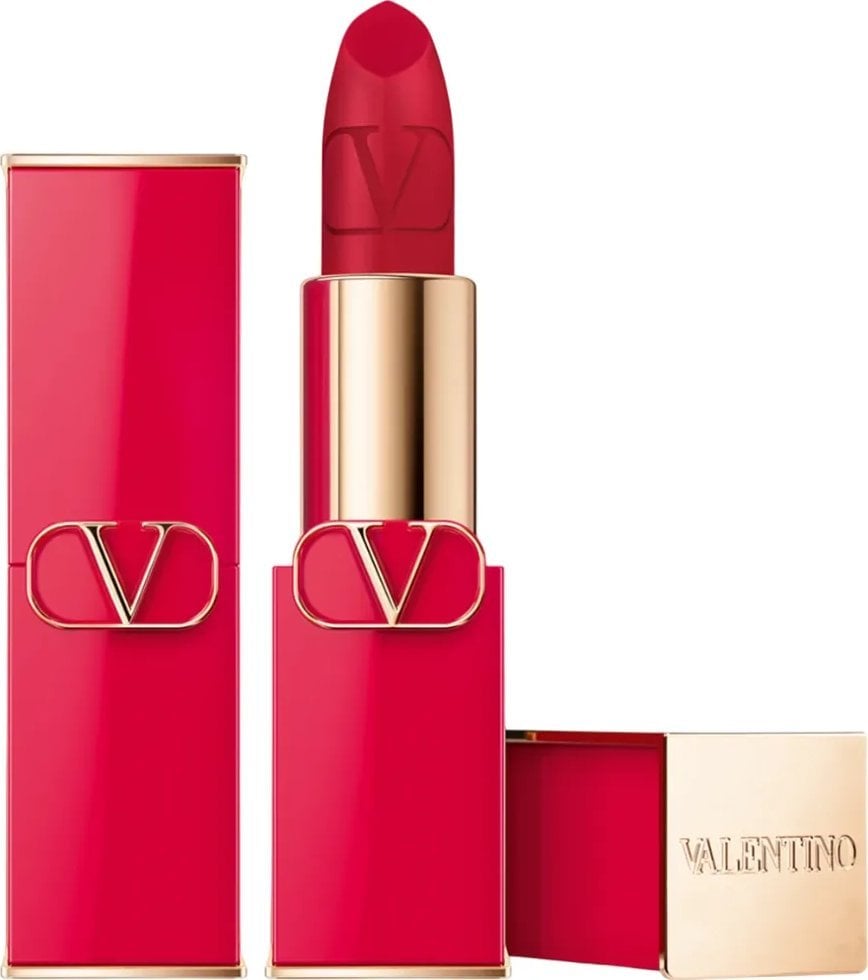 Valentino Valentino, Rosso, Matte, Cream Lipstick, 215A, Refillable, 3.5 g For Women