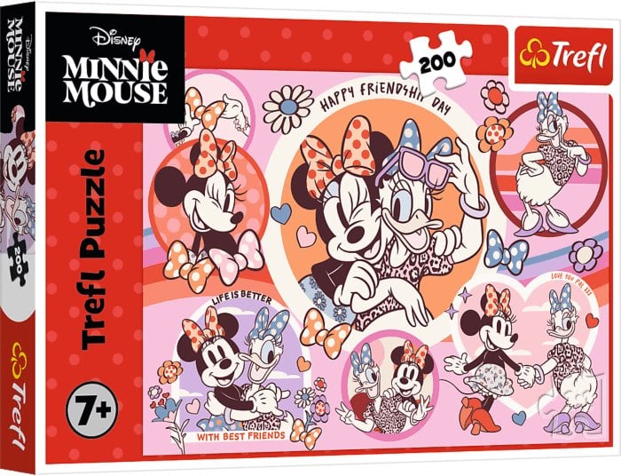 PUZZLE 200 Zwyczaje Myszki Minnie /Disney 13343