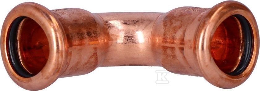 Kolano 90° Copper - 15 (S)KAN-THERM