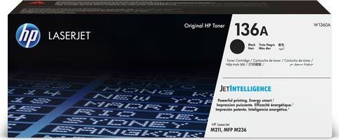 Toner HP 136A LaserJet Black Oryginał HP 136A LaserJet (W1360A)