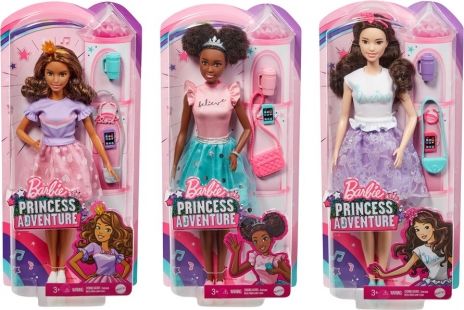 Lalka Barbie Mattel -BRB PRZYGODY KSIEZNICZEK LALKA AST GML68 WB6