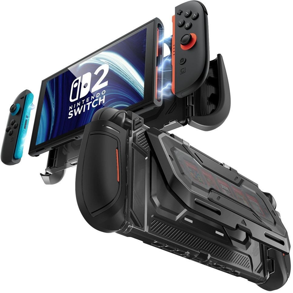 Etui Nintendo Switch 2 Supcase Titan pancerne, czarne