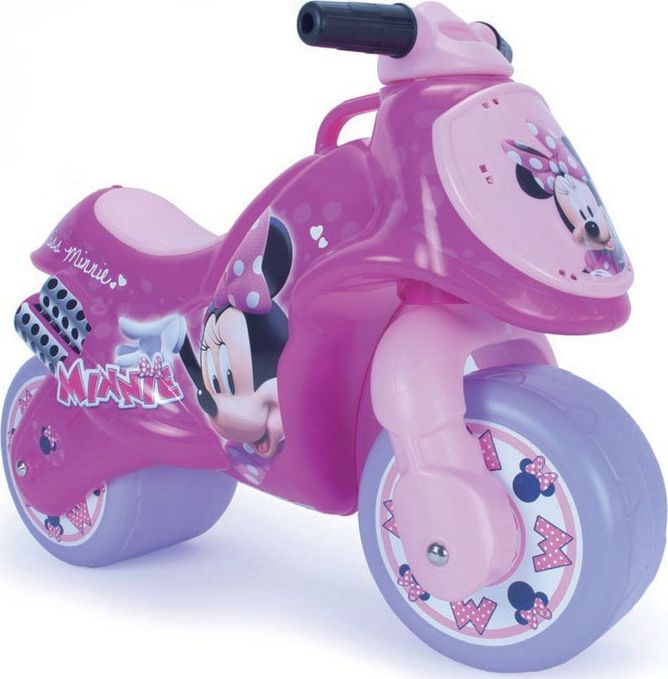 Injusa Myszka Minnie Jeździk Motor Rowerek Biegowy