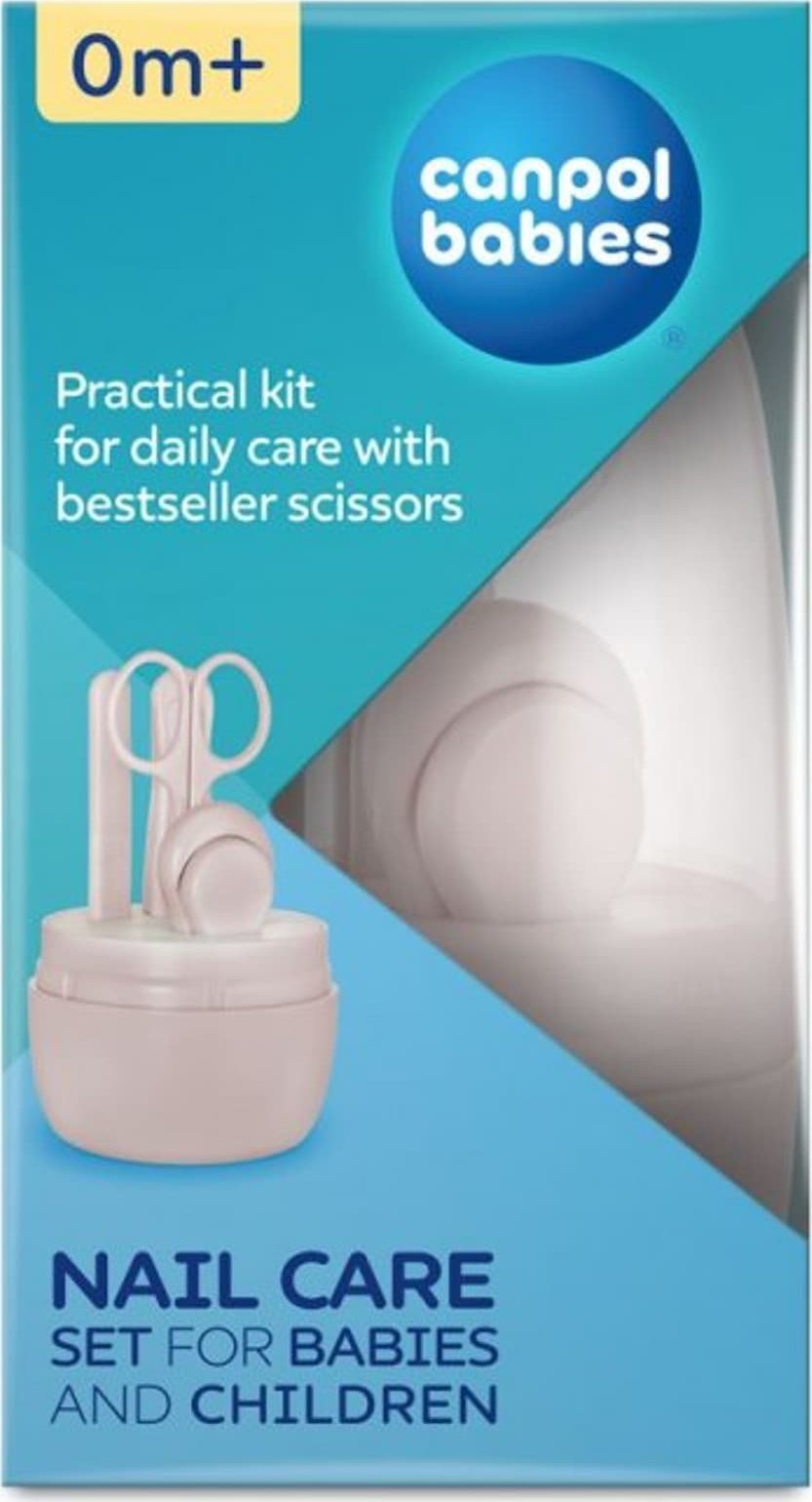 Canpol Zestaw piel. do paznokci blue
