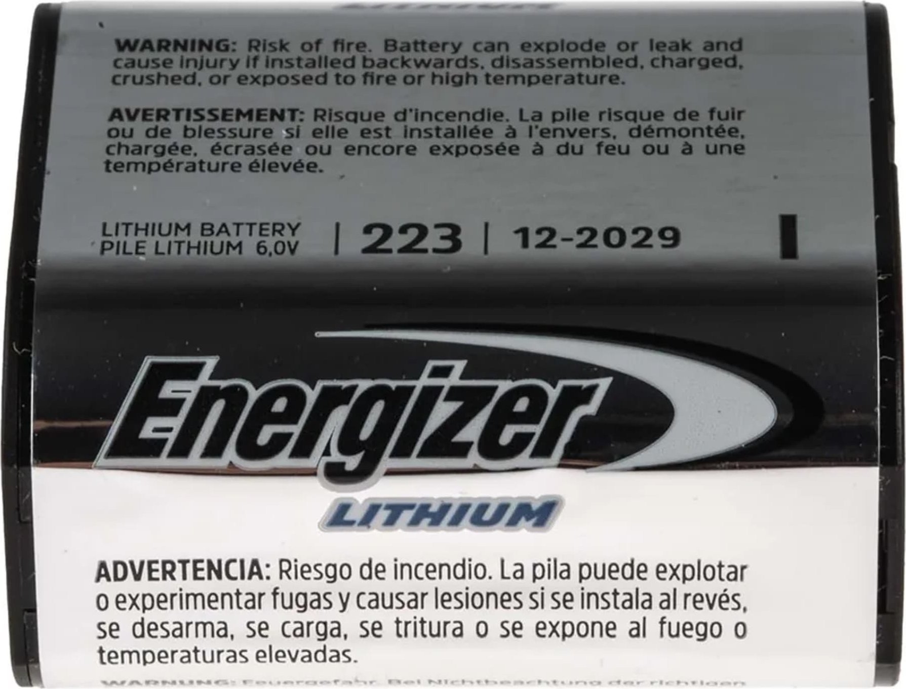 Energizer BATERIA LITOWA BAT-CRP2/E 6V ENERGIZER