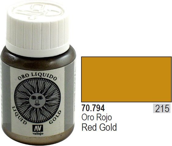 Vallejo Farba Nr215 Red Gold 35ml - 70794
