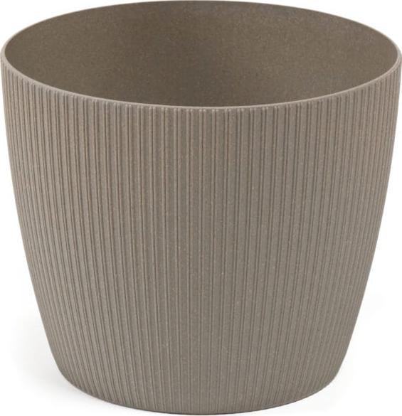 Lamela Doniczka osłonka szara 19 cm Magnolia Jumper