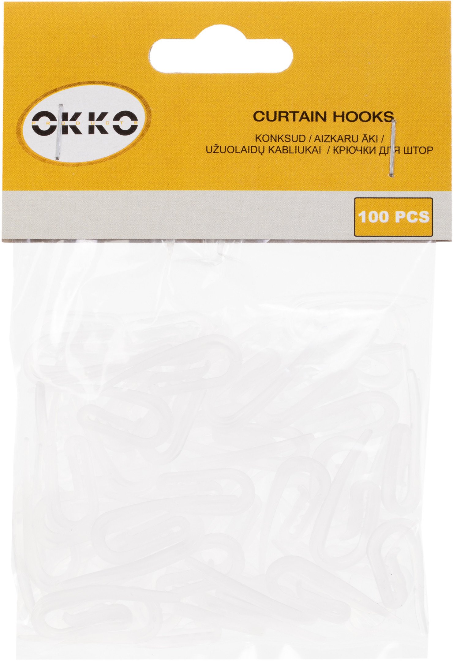 CURTAIN HOOKS 100 PCS