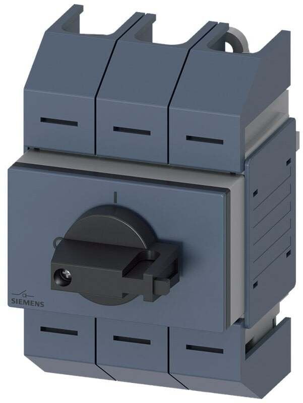 Rozłącznik izolacyjny 3P wlk02 100A napęd bezpośredni szary montaż centralny od frontu przyłącza ramowe 3KD0532-2LG20-3