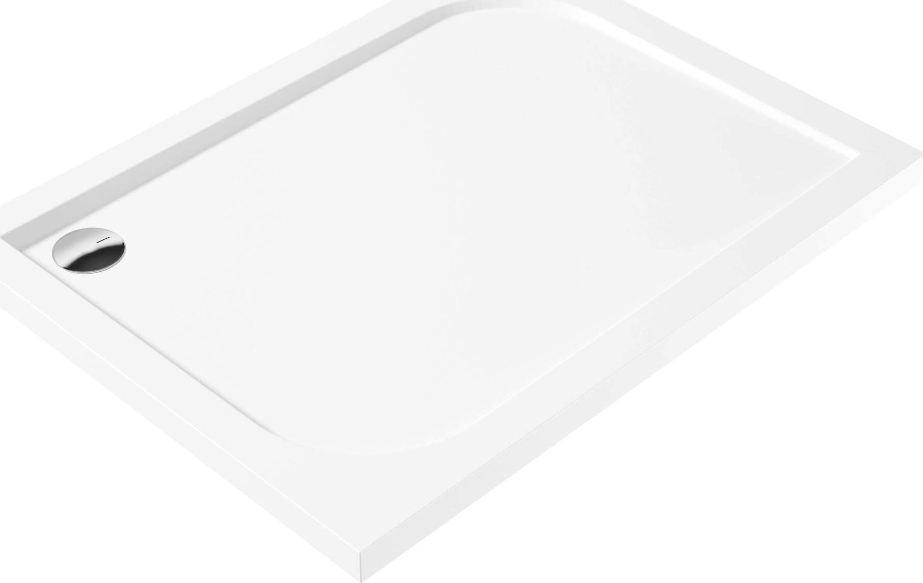 Brodzik Deante Deante Cubic KTK_046B Brodzik akrylowy prostokątny 100x80 cm