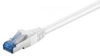 Mcab Patchcord CAT6A, S/STP, PIMF, LSZH, 0.5m, biały (3544)