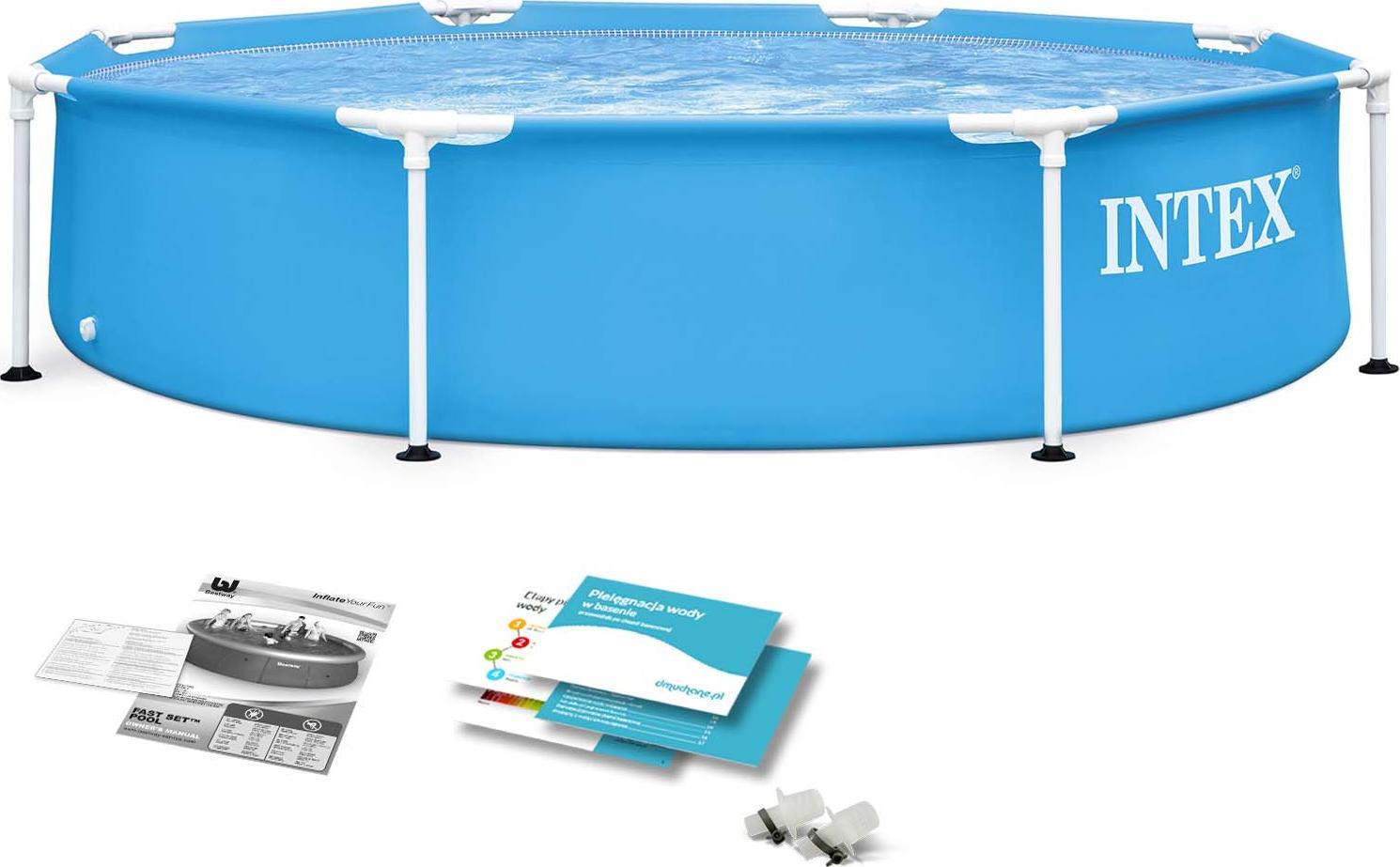 Intex Basen stelażowy 244cm 5w1 (28205)