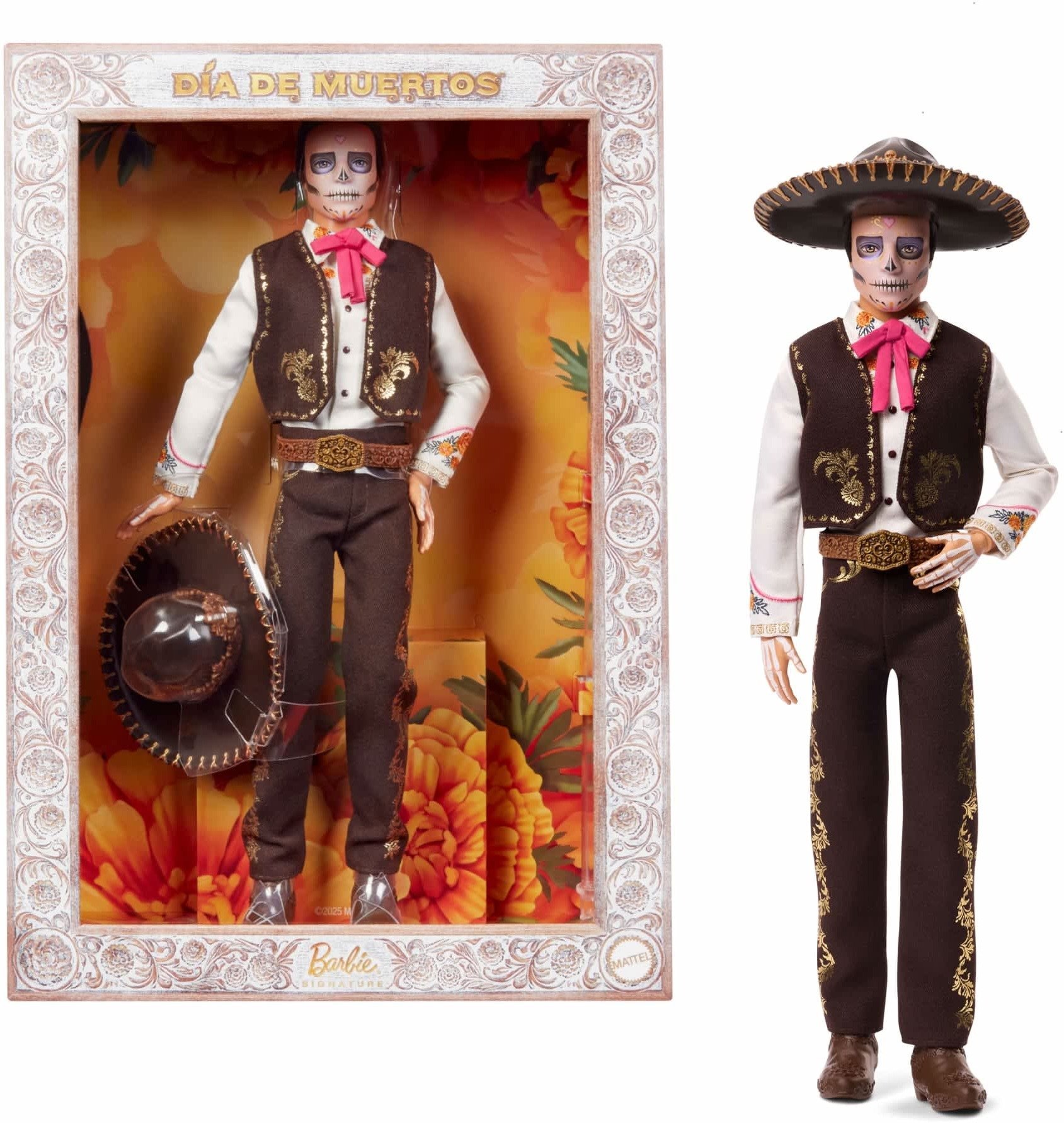 Lalka Barbie Mattel Signature Ken Dia De Muertos 2025 (JBJ06)