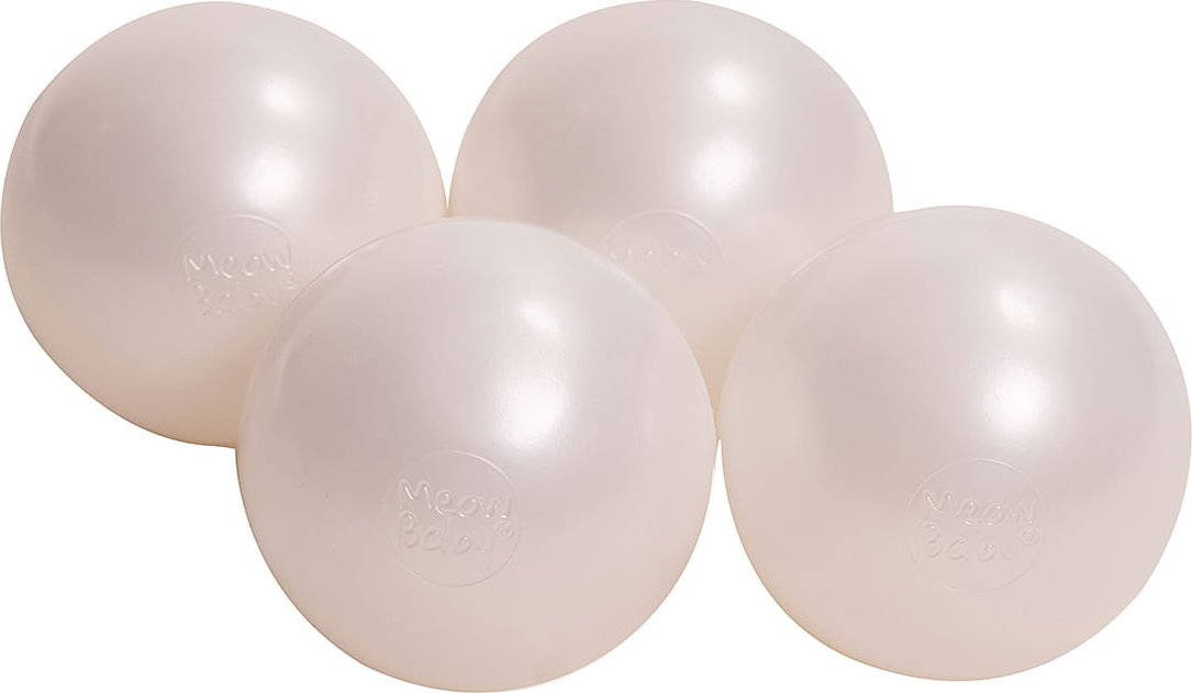 MeowBaby MeowBaby Zestaw Jednokolorowych Plastikowych Piłe