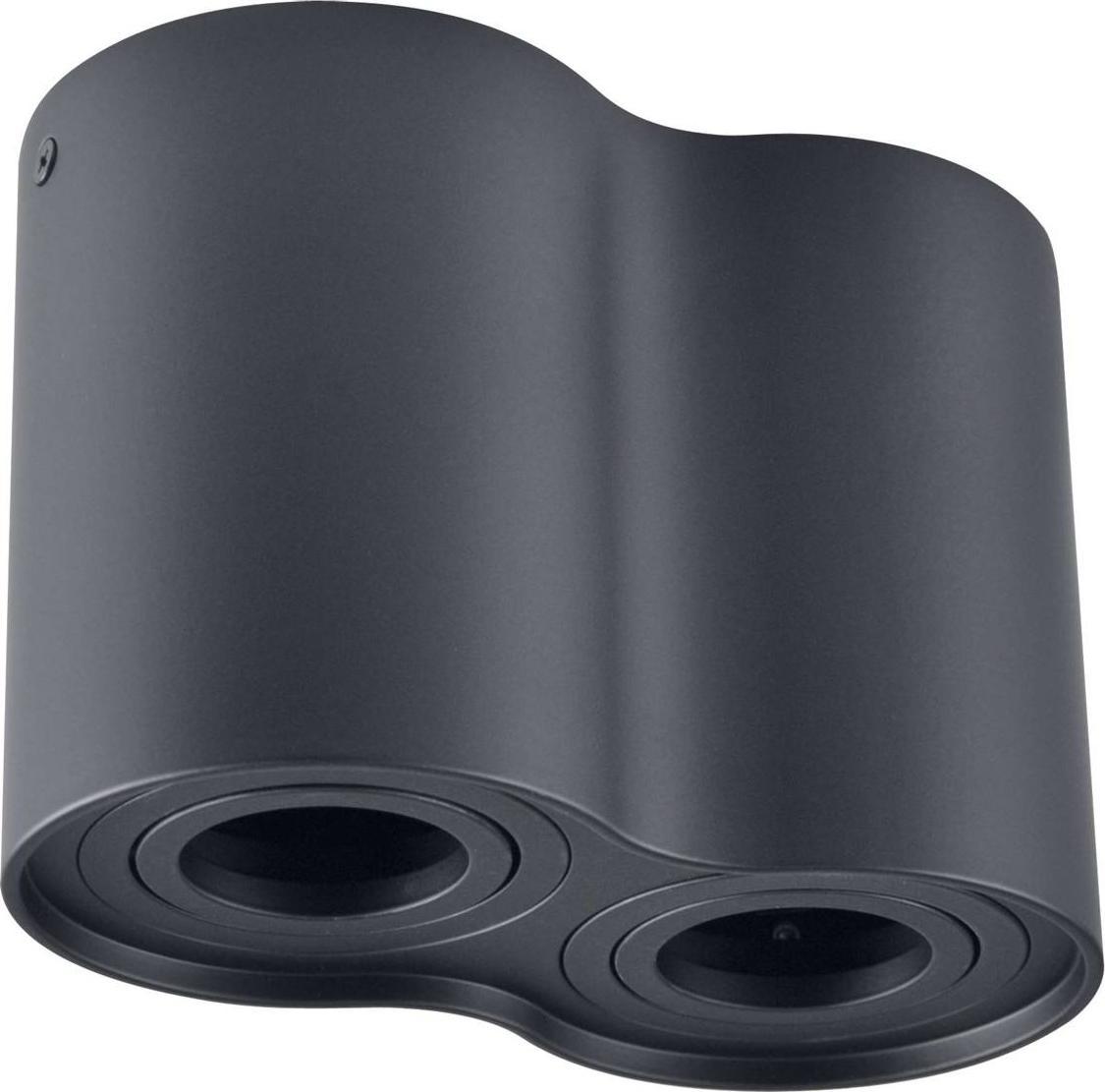 Lampa sufitowa Polux LAMPA sufitowa HADAR R2 313164 Polux metalowa OPRAWA regulowana downlight tuby czarne