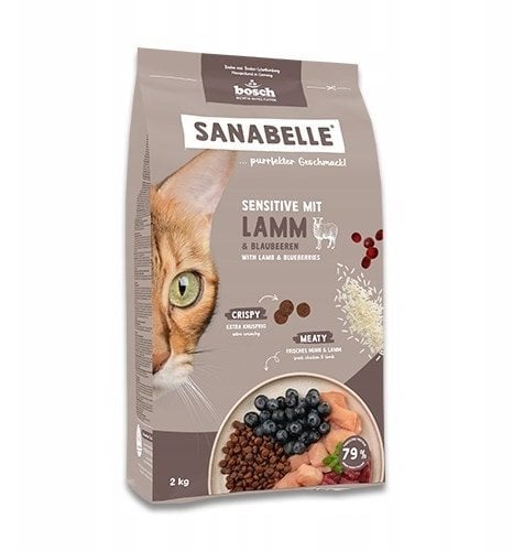 BOSCH Sanabelle Sensitive z Jagnięciną 8kg