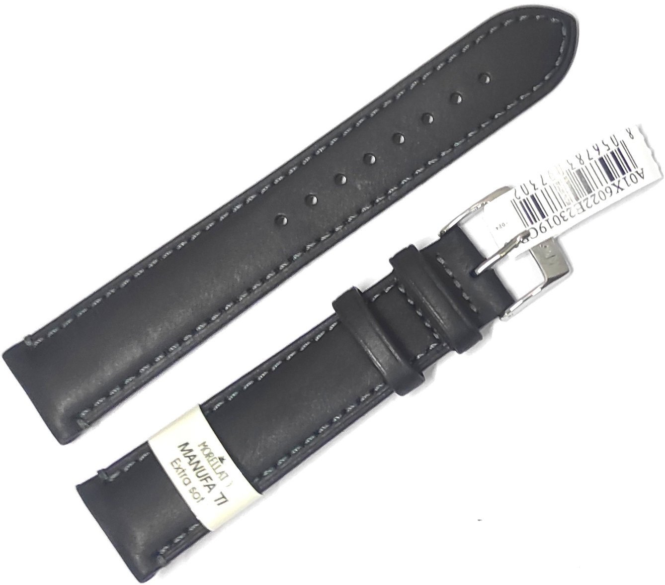 Skórzany pasek do zegarka 22 mm Morellato A01X6022E23019CR22 czarny .