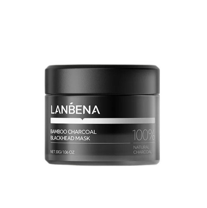 Lanbena Bamboo Charcoal 2.0 maska peel-off na nos z aktywnym węglem bambusowym 30g