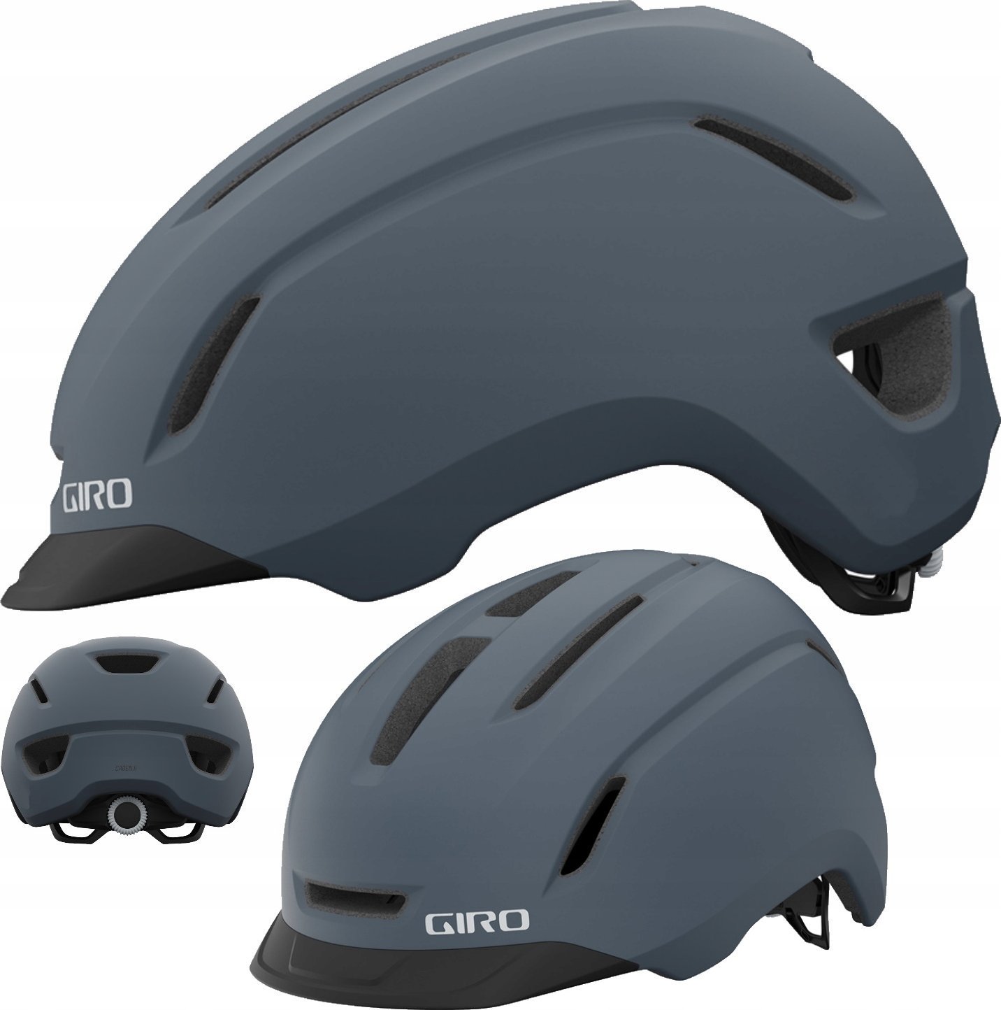 Giro Kask miejski GIRO CADEN II matte port gray roz. L (59-63 cm)
