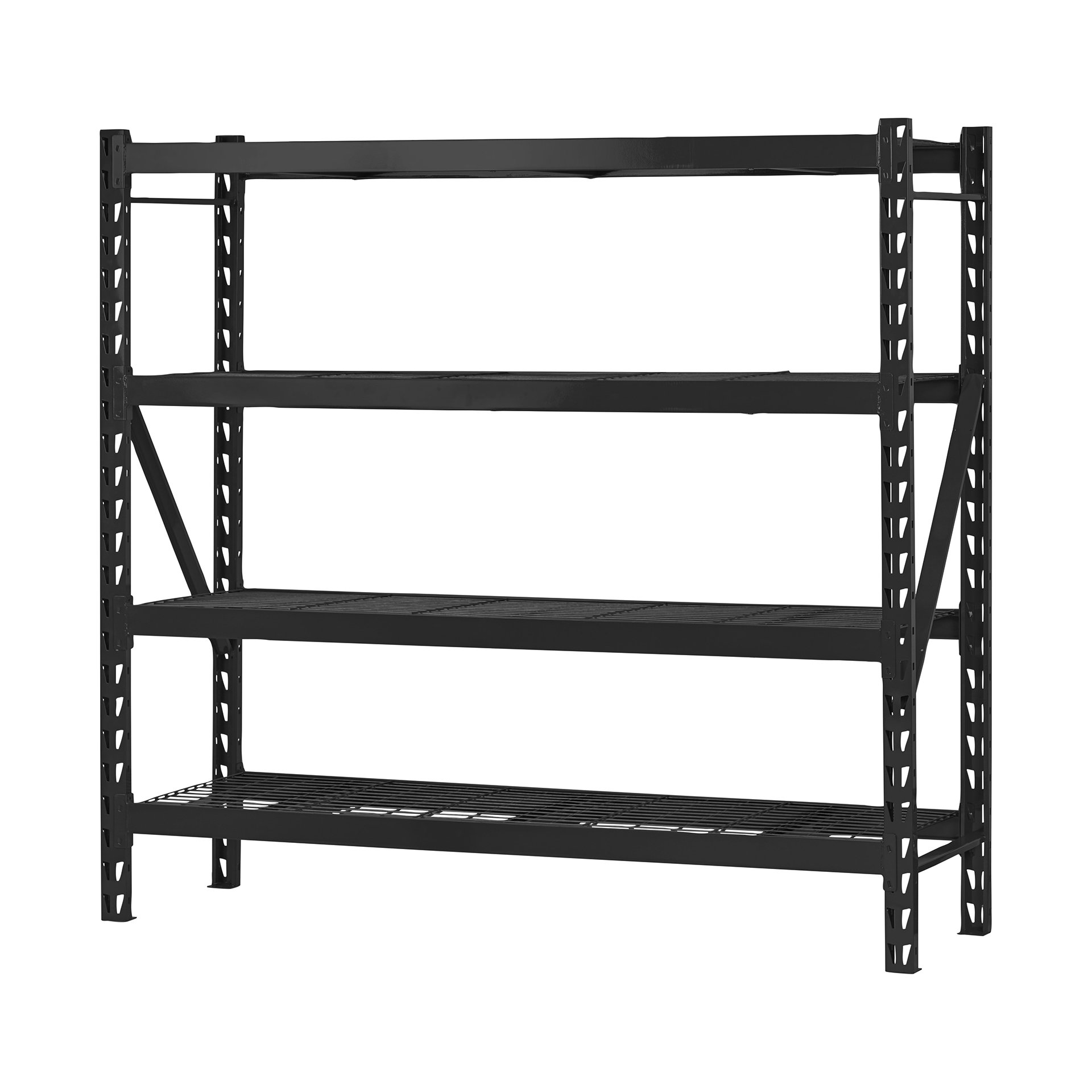 Sandėliavimo lentyna – stelažas, 183x196x61cm, 800kg, juoda