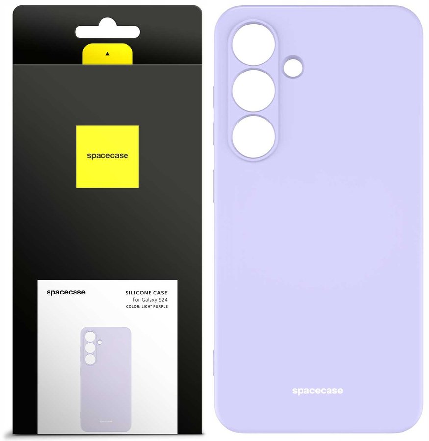 SpaceCase Etui Silicone Case Galaxy S24 cloud blue standard