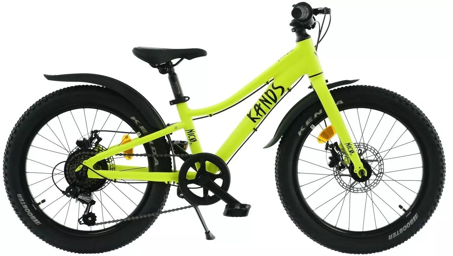 CamelBak Kands Nico 20 lekki dziecięcy rower górski z hamulcami tarczowymi matowy żółty