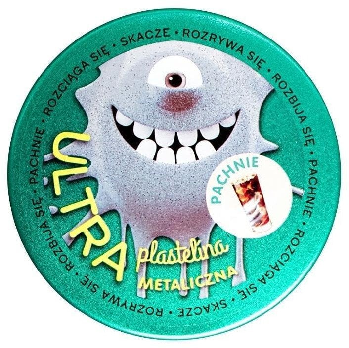 Ultra Plastelina Pachnąca metaliczna srebrna