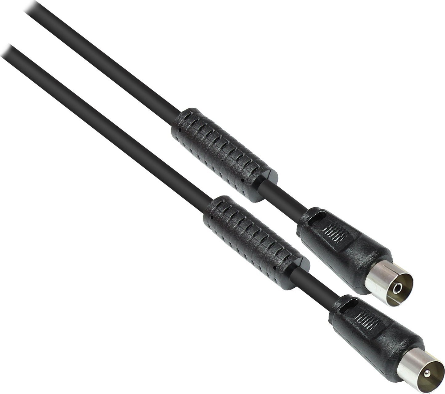 Alcasa S-PAK50S kabel koncentryczny 50 m IEC Czarny