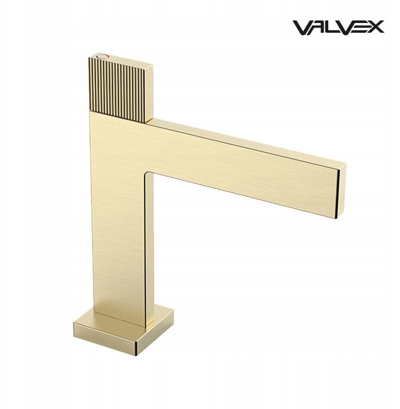 2417920 / VALVEX / VARSO / BATERIA UMYW. 1-OTW. BEZ KORKA BRUSHED GOLD /