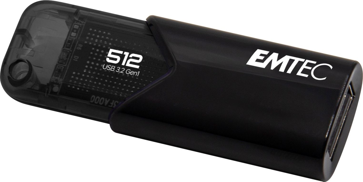 Pendrive Emtec B110 Click Easy, 512 GB (ECMMD512GB113)