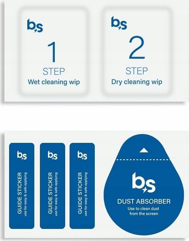 Szkło hartowane Blue Star 5D - do Samsung Galaxy S25 Ultra (full glue/case friendly/działający czytnik) - czarny