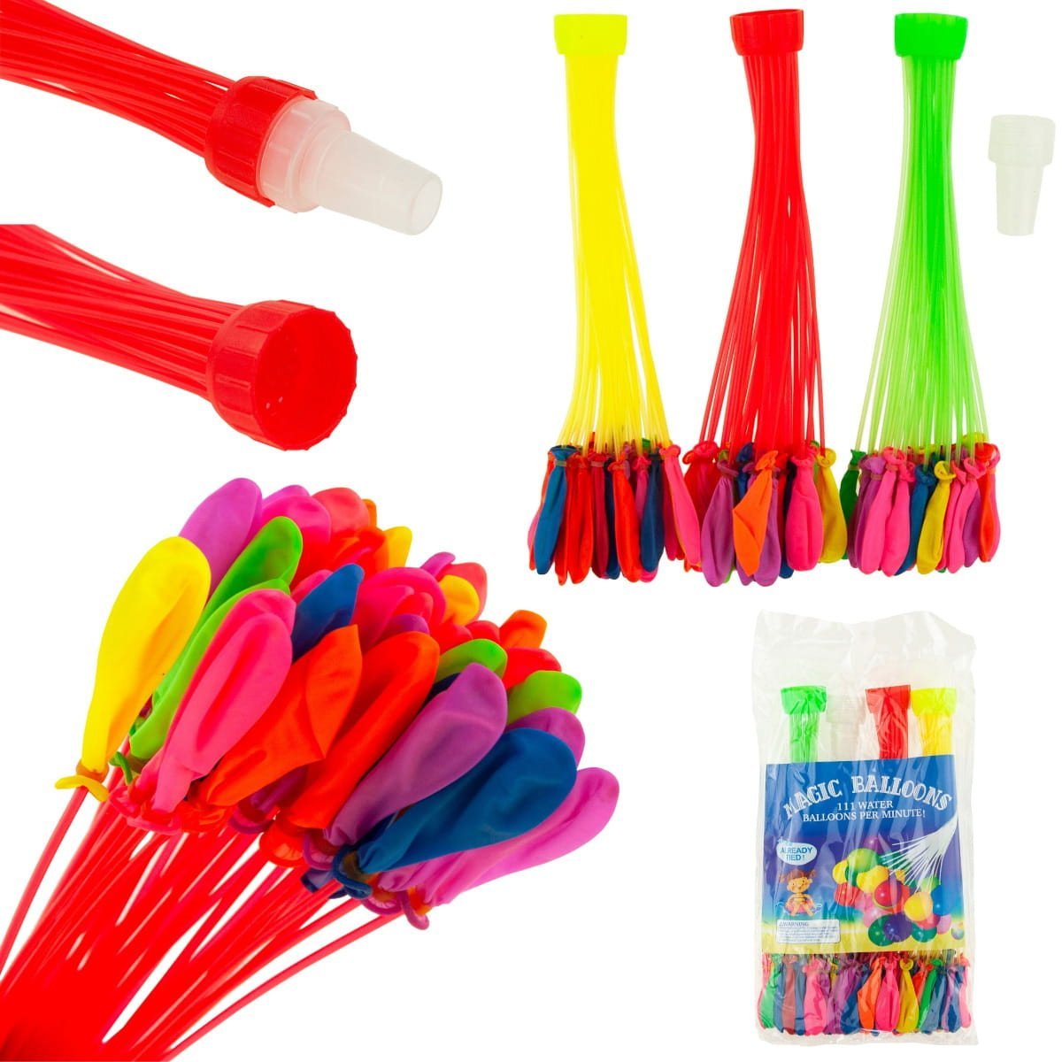 MM85 BALONY WODNE BOMBY NA WODĘ NAPEŁNIANIE 110SZT